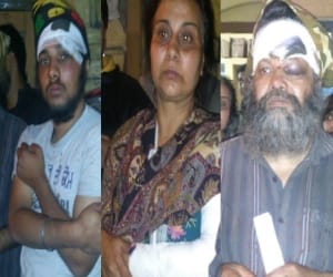 family injured in fight.