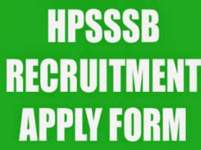 HPSSSB recruitments in himachal.