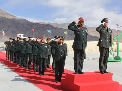 india china officials meets at lac