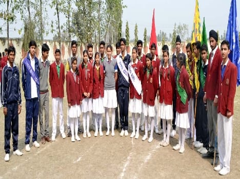 Student council officials administered oath