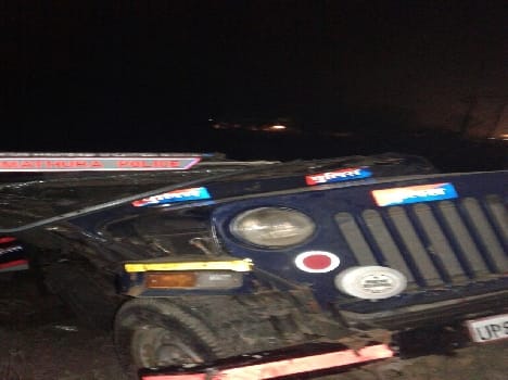 homeguard killed on NH-2 in mathura