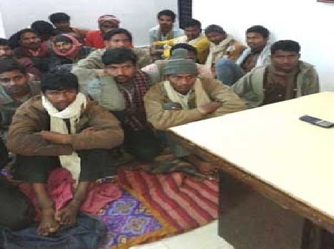 Coal mine walked 28 flea arrested