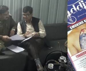 police raid hooka bar at panchkula shimla highway