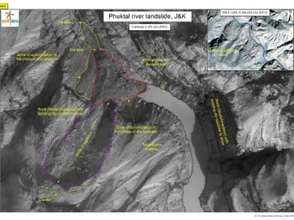 NCMC reviews situation of blockage on Phuktal River in J&K