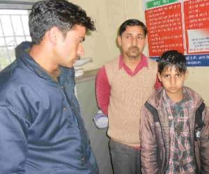 student beaten up by teacher in vivek international school solan.