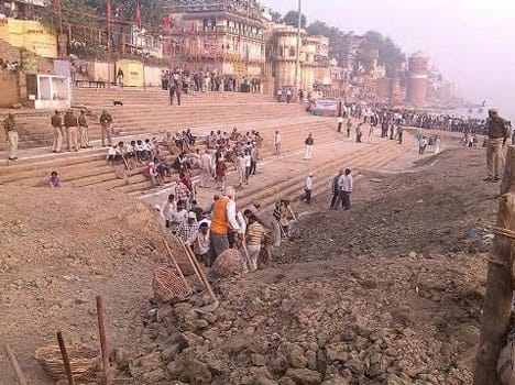 Ganga ghats to be cemented 