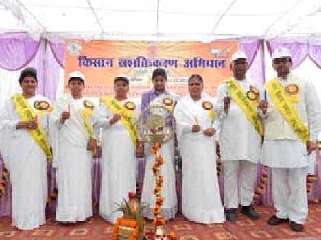 welcome of farmer empoerment travelling
