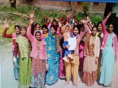 Picketing to protest the arrest of businessman