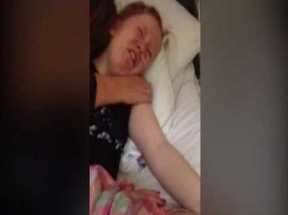 teenager who feels labor pain all the time