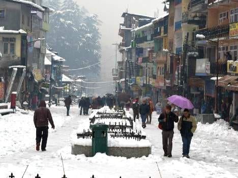 heavy snow fall prediction in himachal.