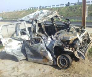 creepy accident in ludhiana, hockey player burn alive