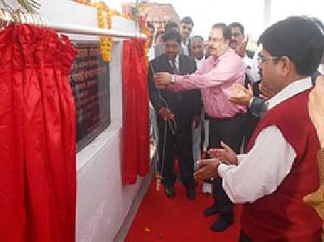 Justice of the Court laid the foundations of buildings