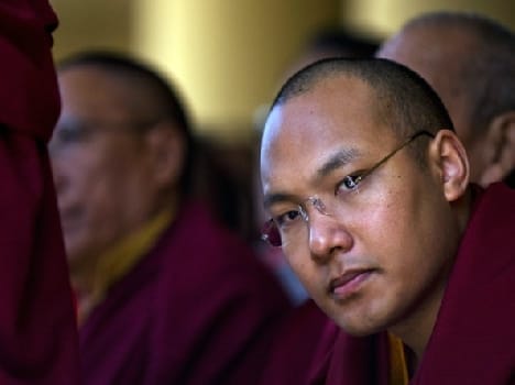 Karmapa fell ill in sarnath