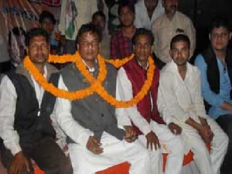 Hunger strike to demand compensation