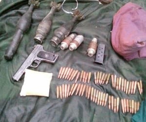 hideout busted at ramban arms recovered