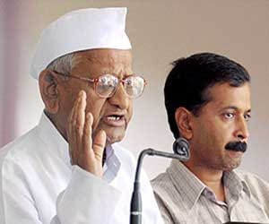 Kejriwal to support Anna movement would again?