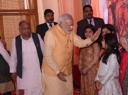 modi's actions differ with his words