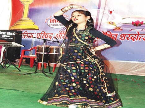 People dancing on dance