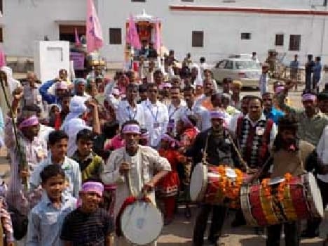 The anniversary was celebrated Sant Gadge