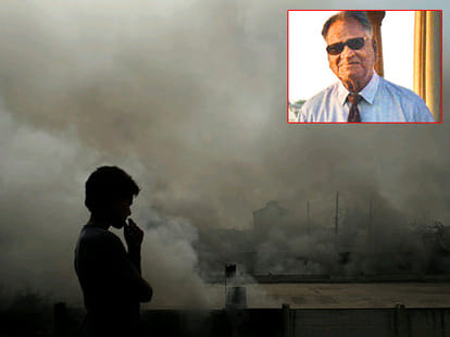 These people are coping with poisonous climate Delhi