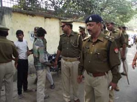 Office premises by police reconstructed