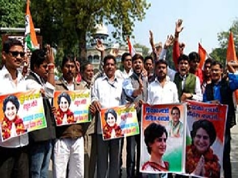 Priyanka Gandhi rose as soon as the holiday