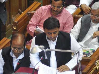 cm akhilesh present supplimentry budget