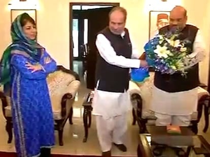 masarat alam's release not discussed in J&K cabinet meeting