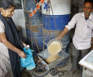 How grain reach needy