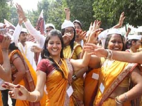 Students participate umang programme in Kashi vidyapith