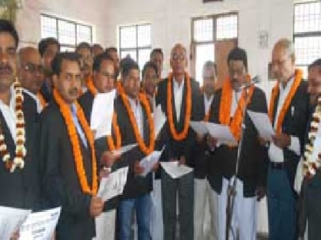 Tehsil Bar officials sworn