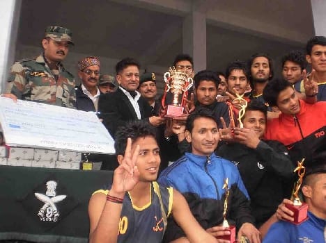 Hockey has won the title in haldvani