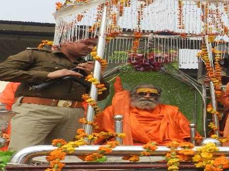The saints and sages appeared overwhelmed Shrwasi