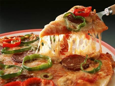 now pizza delivery in train