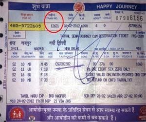Meaning of train number - Rail budget 2015