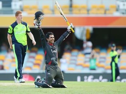 LIVE: ireland vs UAE, world cup 2015 league match