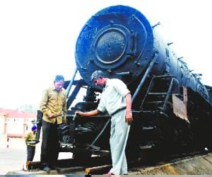 Steam Engine for Chandigarh Railway Station