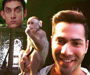 Varun dhawan said Aamir Khan is monkey 
