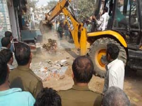 The other day removed from intersections to encroach