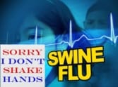 Symptoms of swine flu in the doctor's son