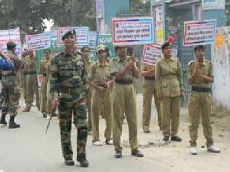 Swine flu awareness rally