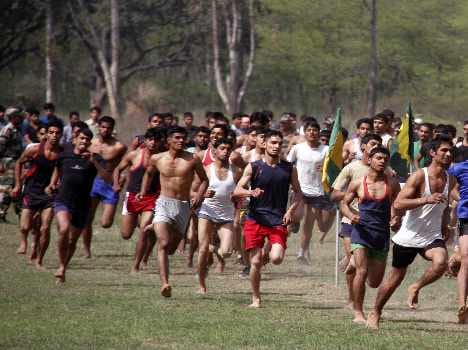 To enroll online application for armyrecruitment.