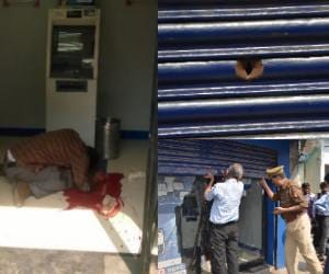atm robbery follow up in lucknow