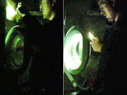 underwear thief caught on cctv red handed
