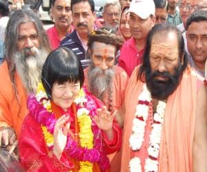 yog mata keko aaikawa in haridwar.