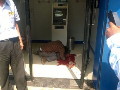 police get empty box of cash