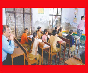 Teacher could not solved simple question in noida