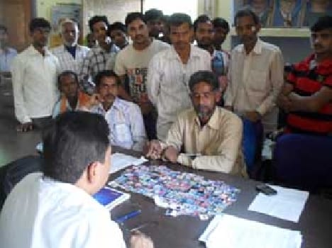 Nagar Panchayat office villagers furore