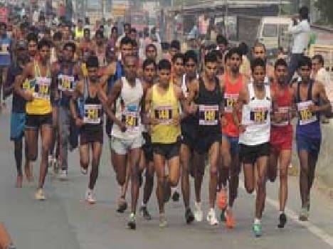 Half Marathon won by Santosh