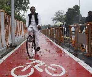 28 new cycle track developed in lucknow